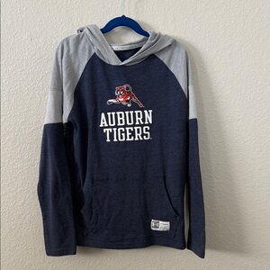 Kids Navy and Gray Under Armour Auburn Tigers Hoodie